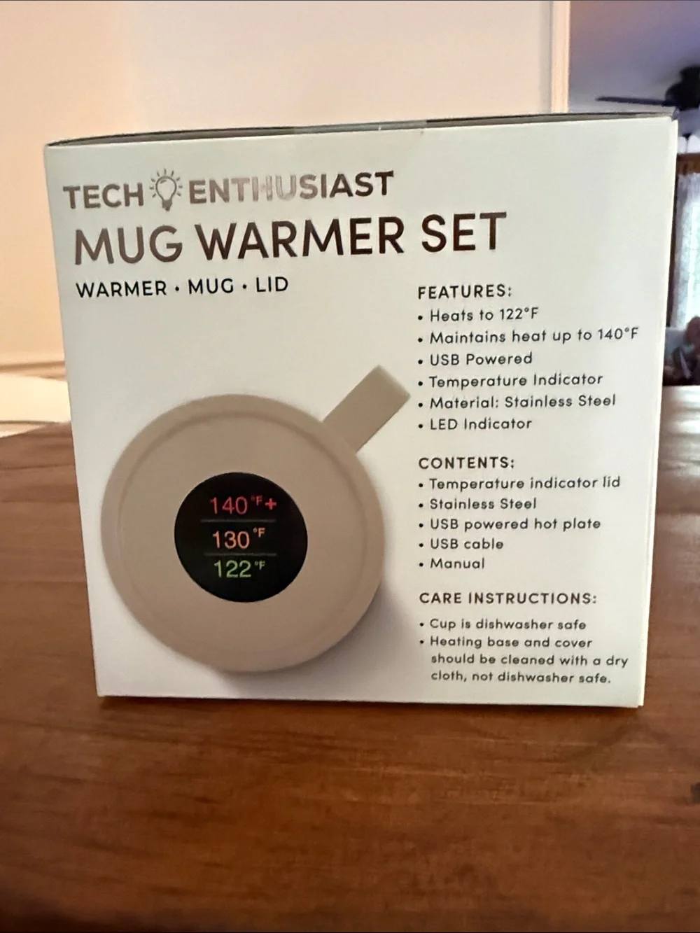 tech enthusiast cream mug